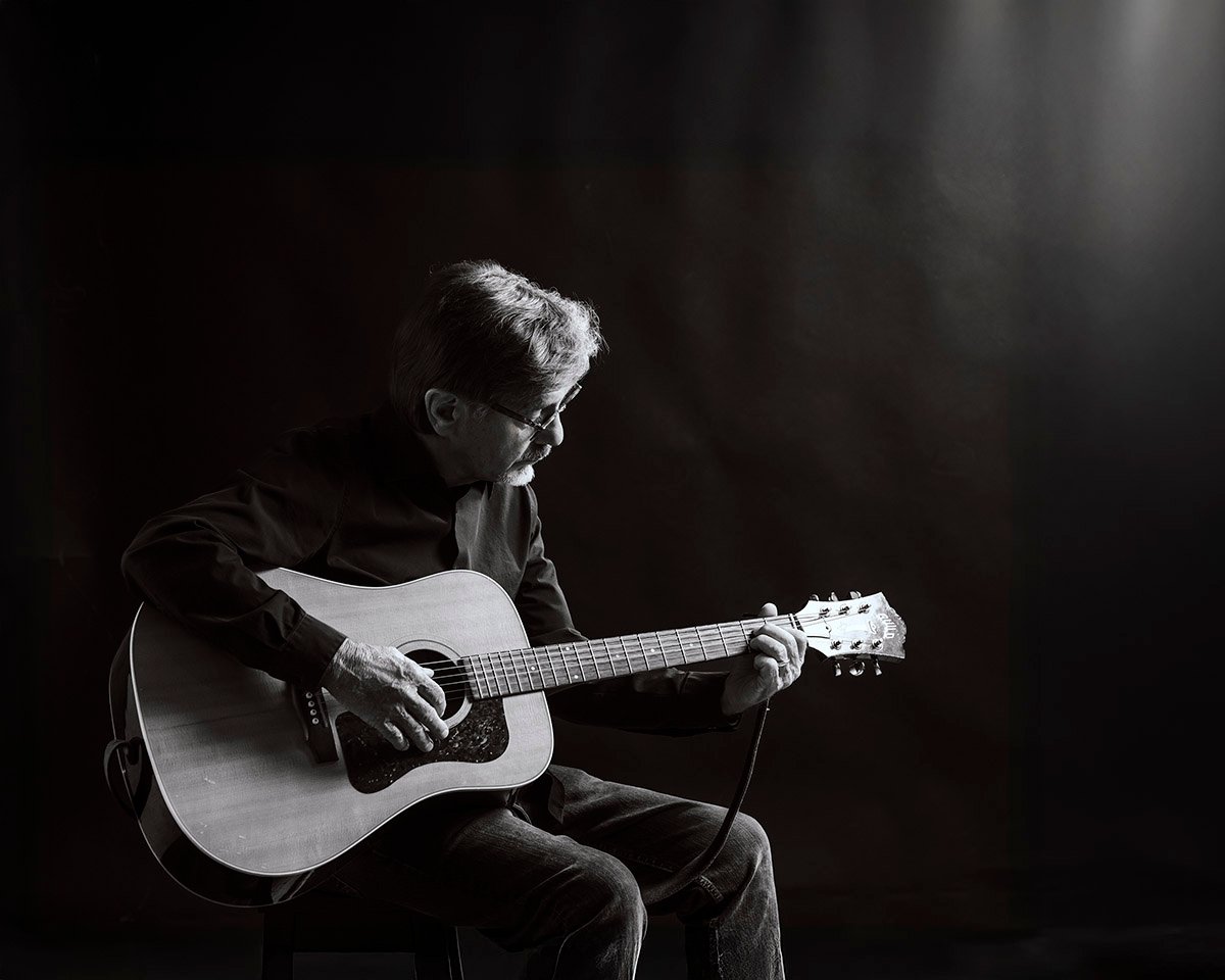 Recording Artist Playing Guitar