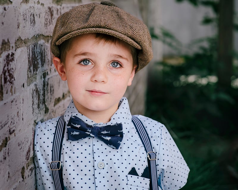 5 year old birthday boy traditional pictures
