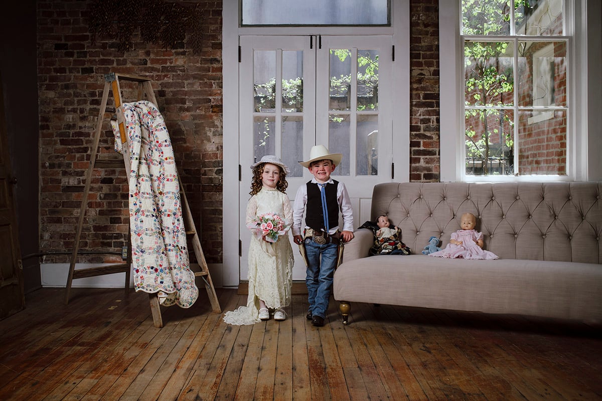 Vintage Childrens Photoshoot Full